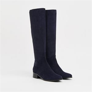 L.K. Bennett Bella Suede And Elastic Knee Boots